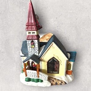 Victorian Christmas Village Church